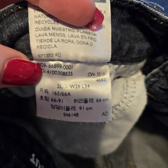 Levi's Modern Bootcut Regular Wash Blue Jeans Size 26 - Picture 4 of 5